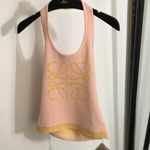 Loewe New Women's Knitted Summer Vest